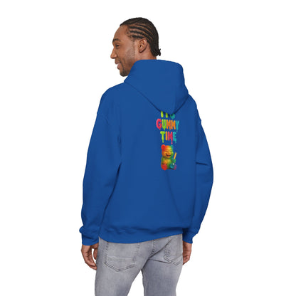 Gummy Time Hoodie — Colorful Gummy Bear Graphic Pullover