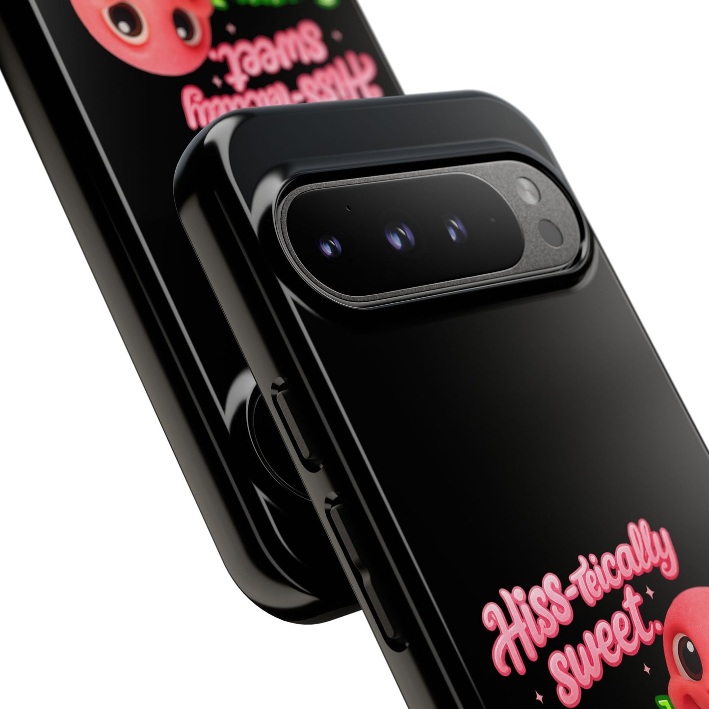 Phone Case — "Hiss-tically Sweet, Dangerously Cute" Worm Design