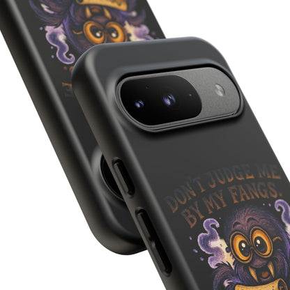 Phone Case — Fiery One-Eyed Demon with "I See Your Soul... And It's Disappointing"