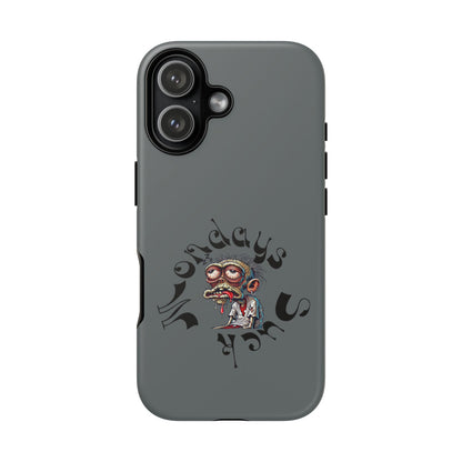 Phone Case — 'Nobody Sucks' Grunge Monster Protective Case
