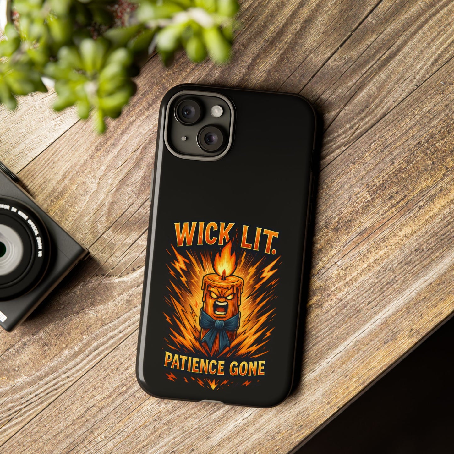 Wick Lit Patience Gone Phone Case