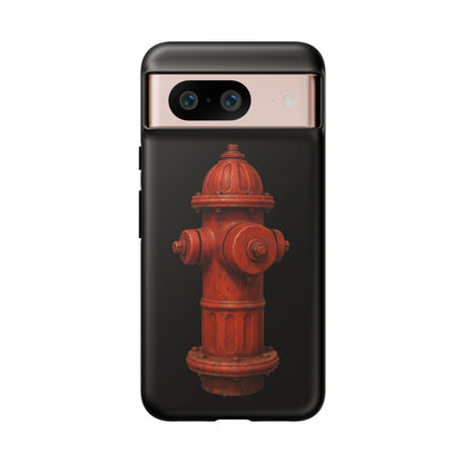 Red Fire Hydrant Phone Case — Tough Protective iPhone Cover
