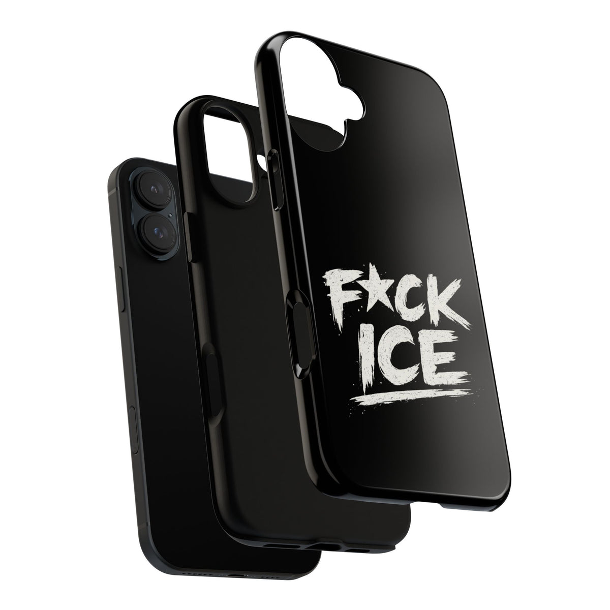 Phone Case — “F*ck Ice” Bold Protest Graphic Protective Case