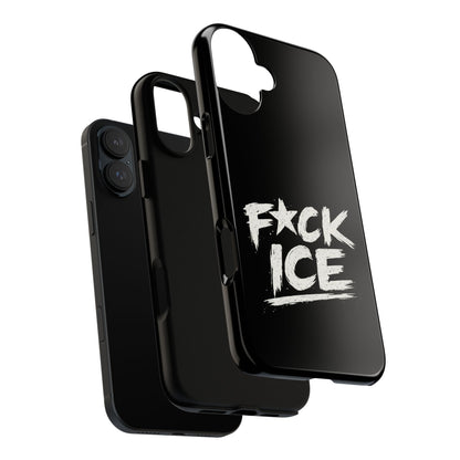 Phone Case — “F*ck Ice” Bold Protest Graphic Protective Case