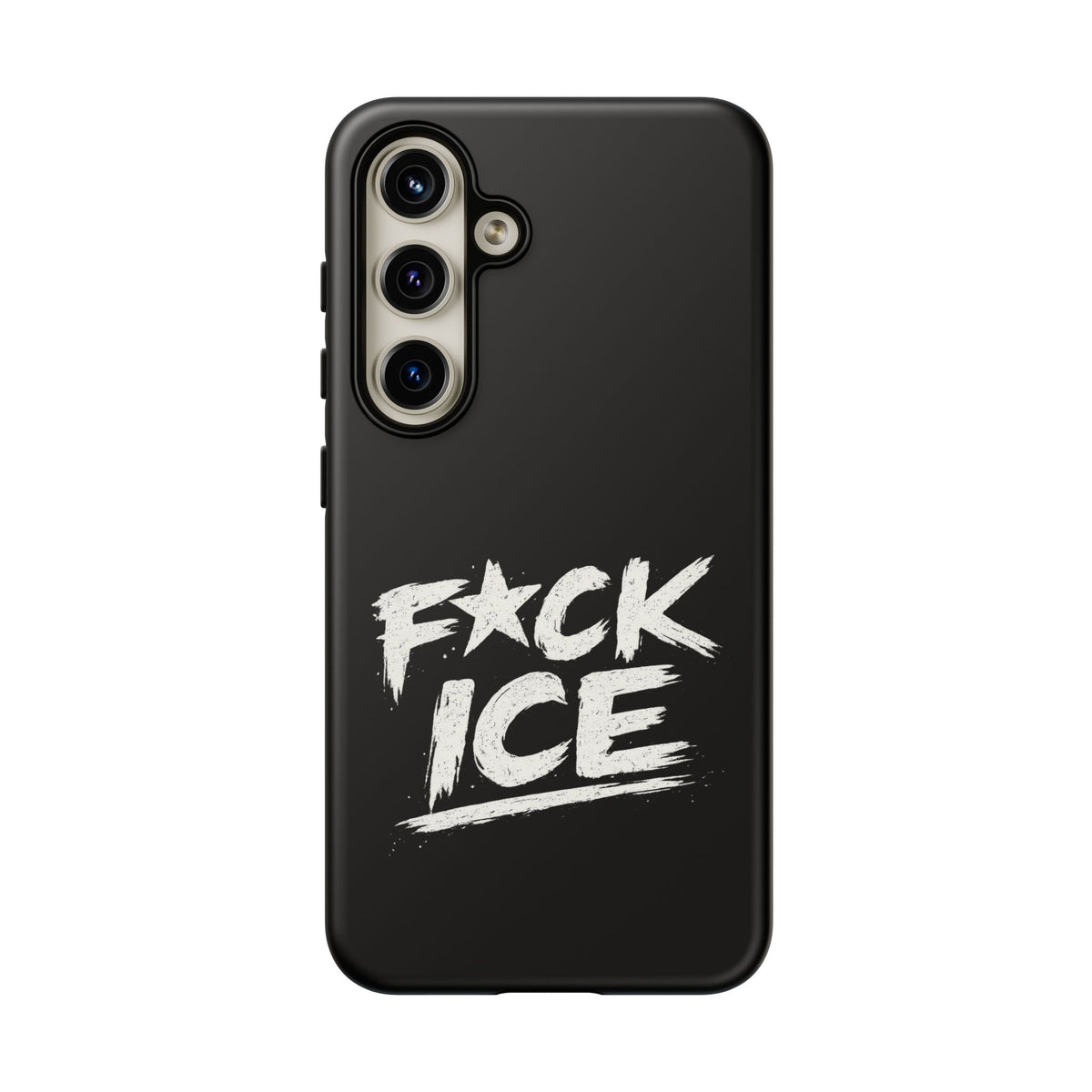 Phone Case — “F*ck Ice” Bold Protest Graphic Protective Case
