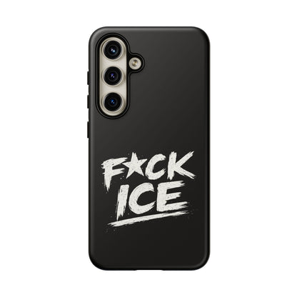Phone Case — “F*ck Ice” Bold Protest Graphic Protective Case