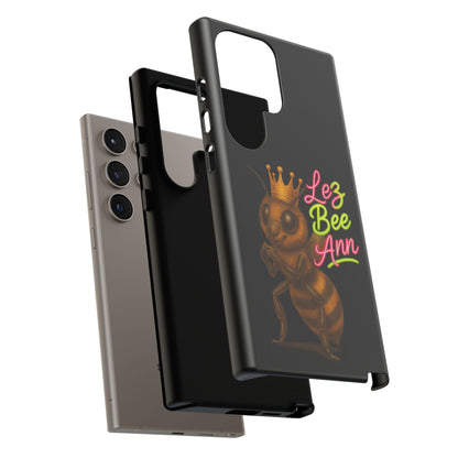 Phone Case — 'Lez Bee Ann' Queen Bee Tough Protective Cover