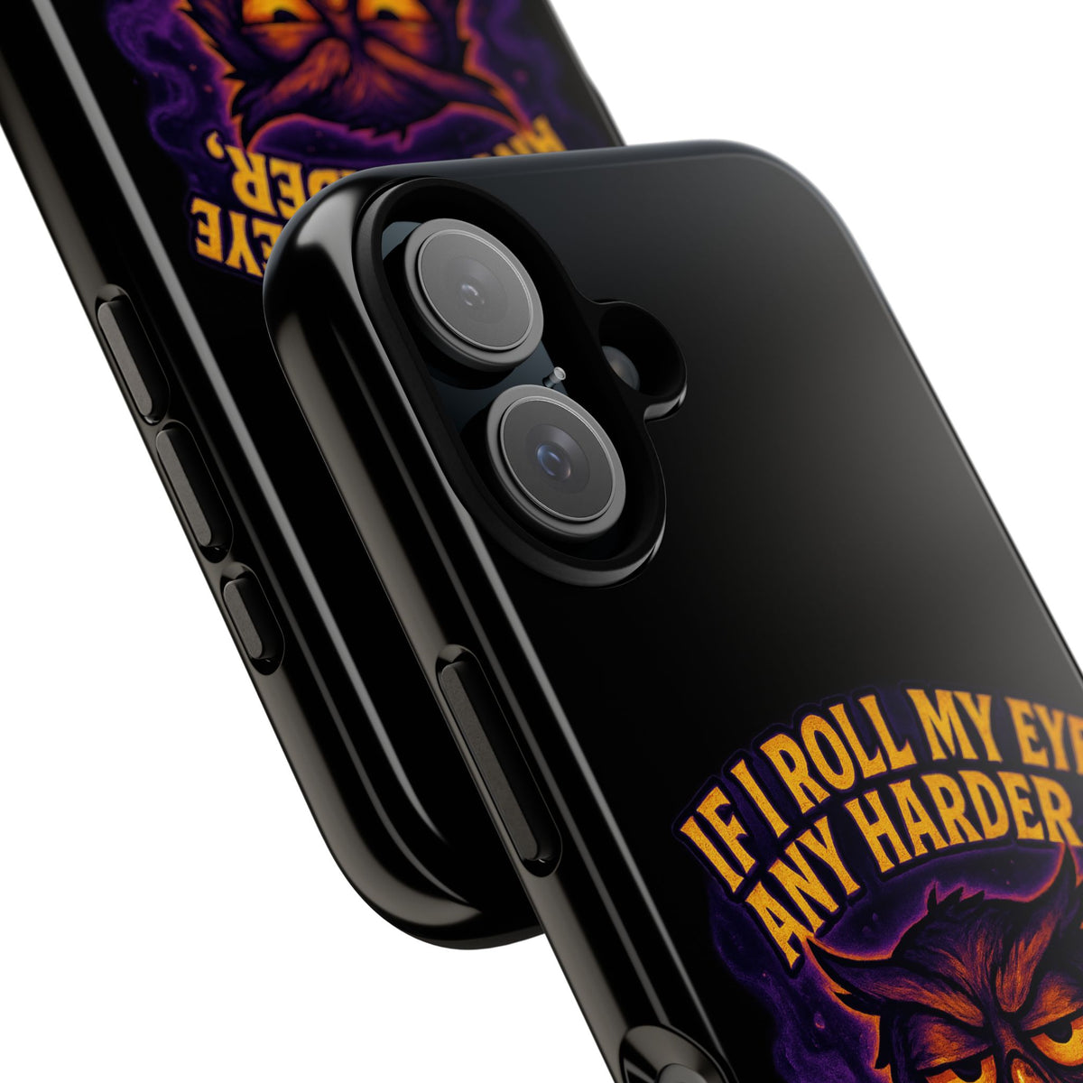 Phone Case — 'If I Roll My Eye Any Harder I'll Take Flight' Owl Graphic