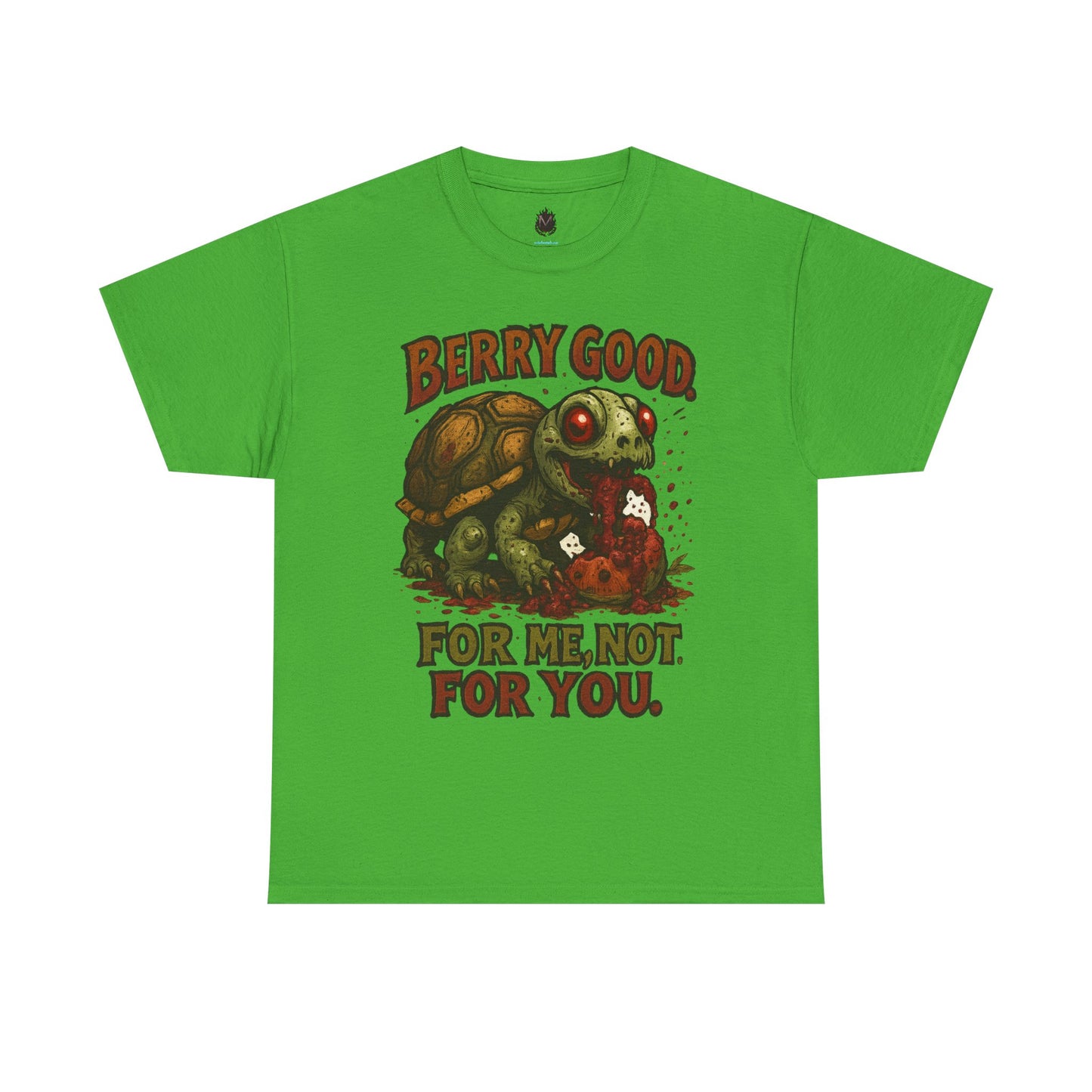 Berry Good Turtle T-Shirt | Cute Snack Stealing Turtle, Retro Graphic