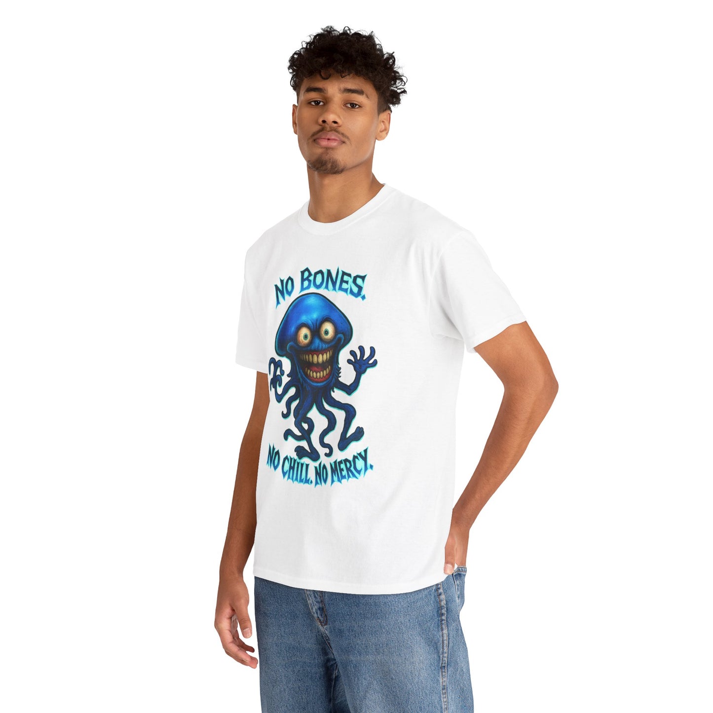 No Bones, No Chill, No Mercy – Jellyfish T-Shirt