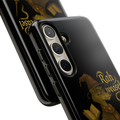 Rah Weasel Wizard Phone Case — Cute Fantasy Magical Creature iPhone Cover