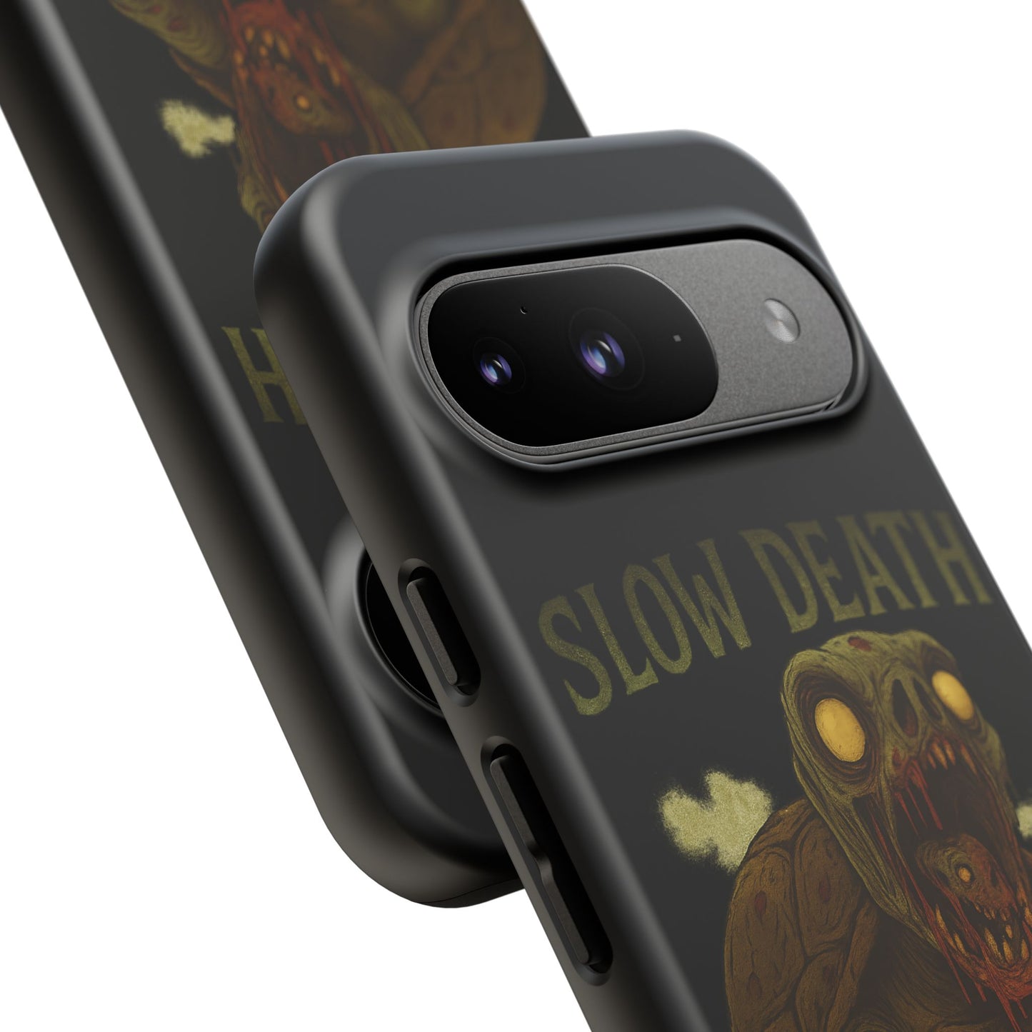 Tough Cases – "Slow Death Hits Harder" Horror Phone Case