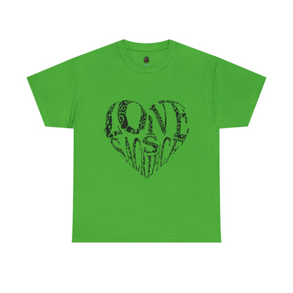 "Love" Artistic Heart T-Shirt