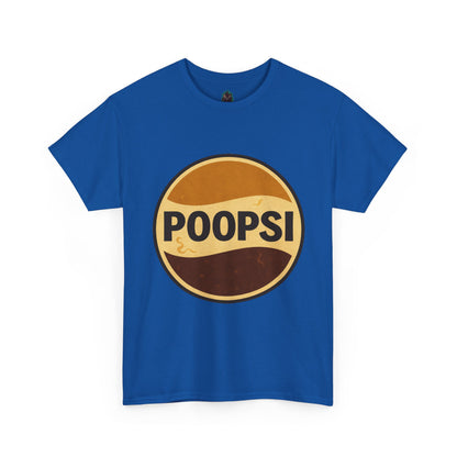 POOPSI logo tee | Retro soda parody shirt