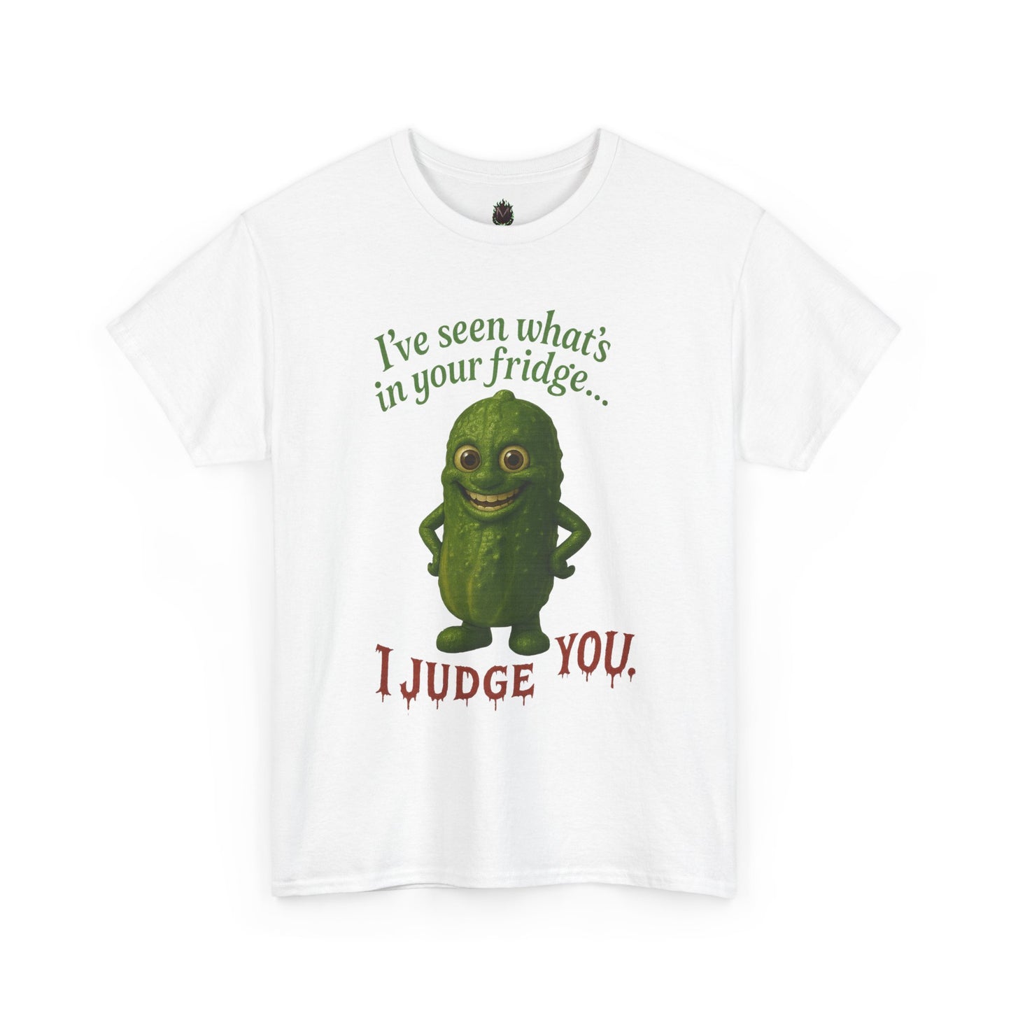 Judgmental Pickle – Funny Fridge T-Shirt