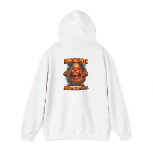 Hoodie — Angry Gnome Graphic "I'm No Gnome, In Spite of Stripes"