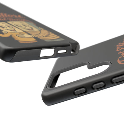 Phone Case — "Joint Effort Eternal Bond" Retro Cannabis Matchstick Design