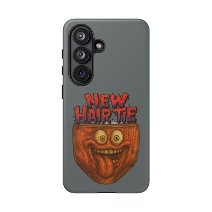 Phone Case — 'New Hairte' Funny Grinning Tongue-Out Monster Design