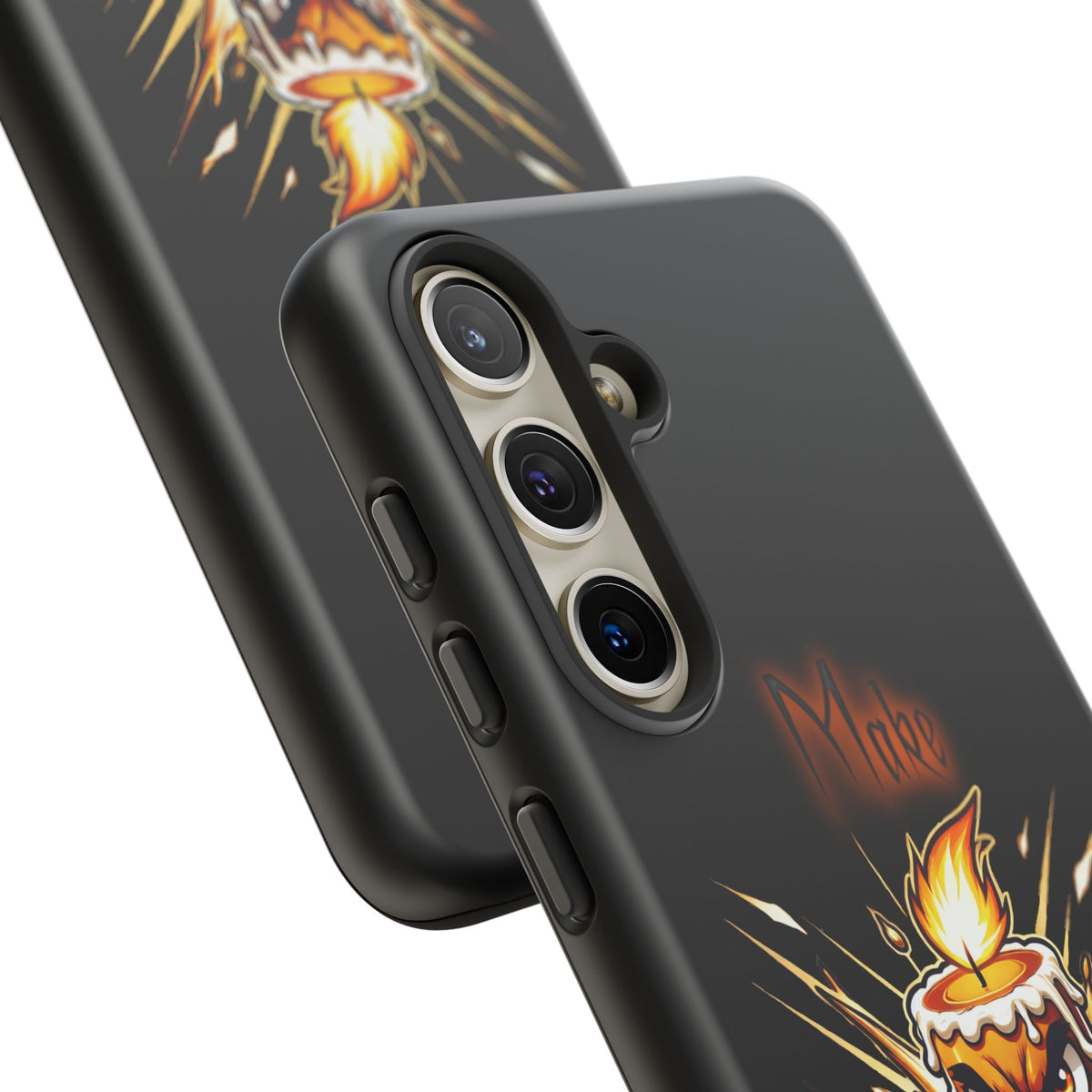 Tough Phone Case — "Make My Fire" Angry Candle Protective Cover