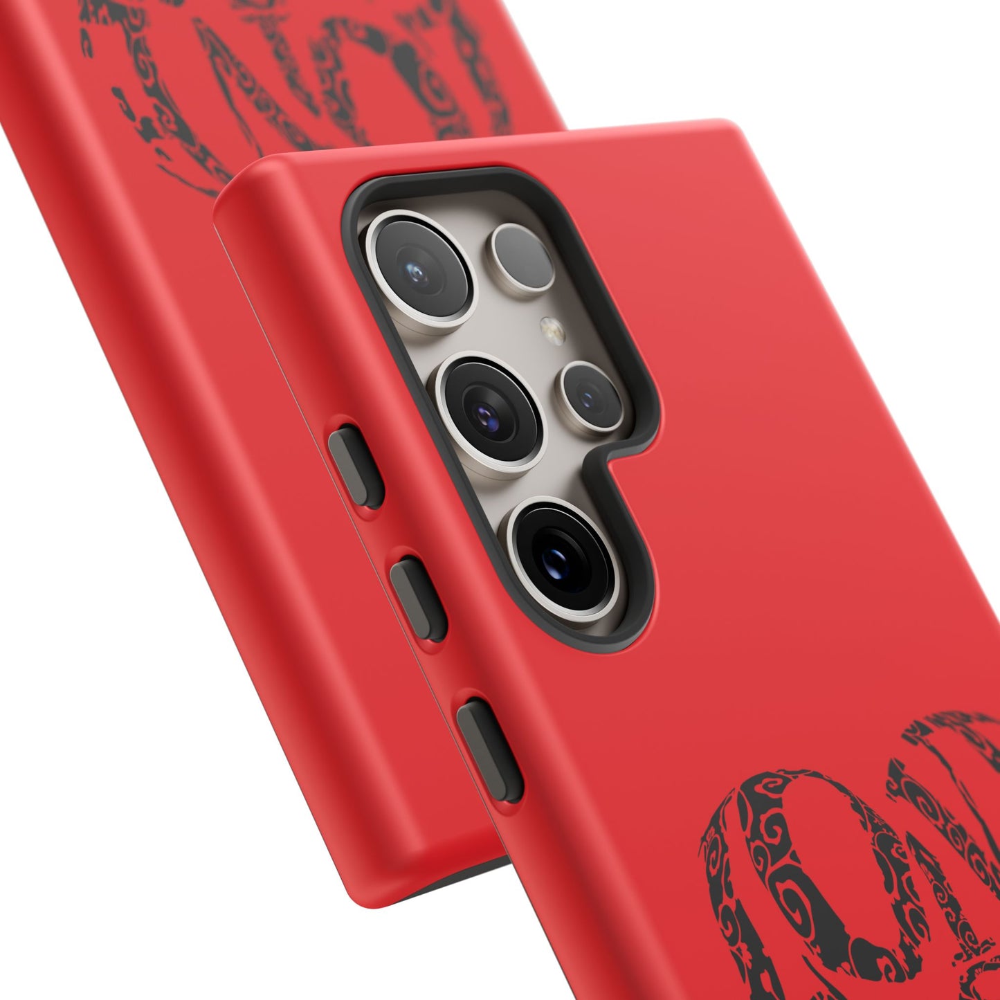 Red 'Love Justice' Heart Phone Case — Protective iPhone Cover, Valentine’s Gift