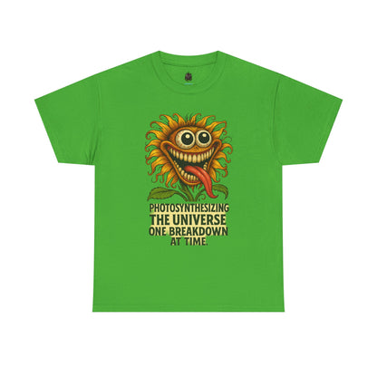 Photosynthesizining – Chaotic Sunflower Breakdown T-Shirt