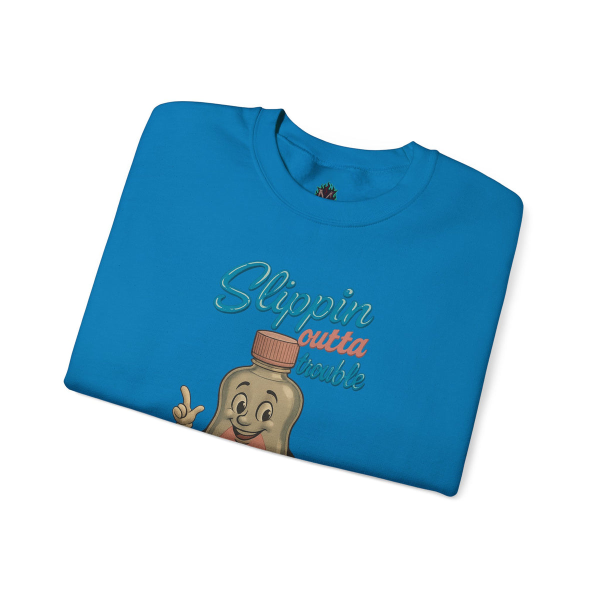 Slippin’ Outta Trouble Crewneck Sweatshirt