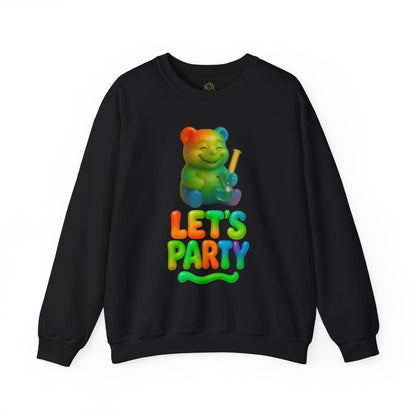 Let’s Party Gummy Bear Crewneck Sweatshirt