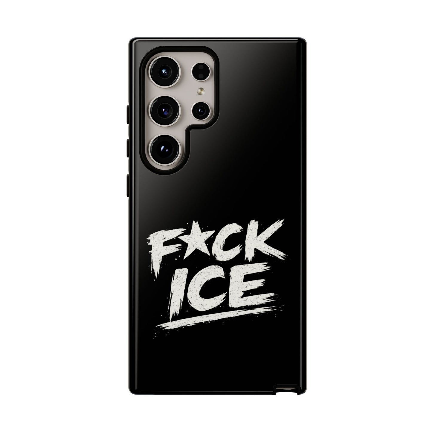 Phone Case — “F*ck Ice” Bold Protest Graphic Protective Case