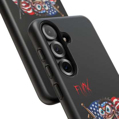 Patriotic Madman Phone Case — 'Funk Yea' USA Flag Tough Case