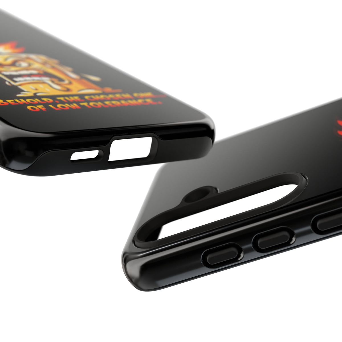 Phone Case — Angry Flaming Candle “Behold, the Chosen One… of Low Tolerance”