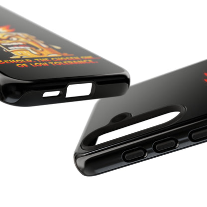 Phone Case — Angry Flaming Candle “Behold, the Chosen One… of Low Tolerance”