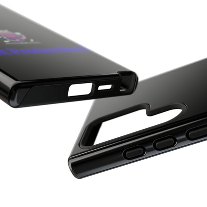 Phone Case — 'Got Protection?' Cute Purple Alien Anti-Shock Protective Cover