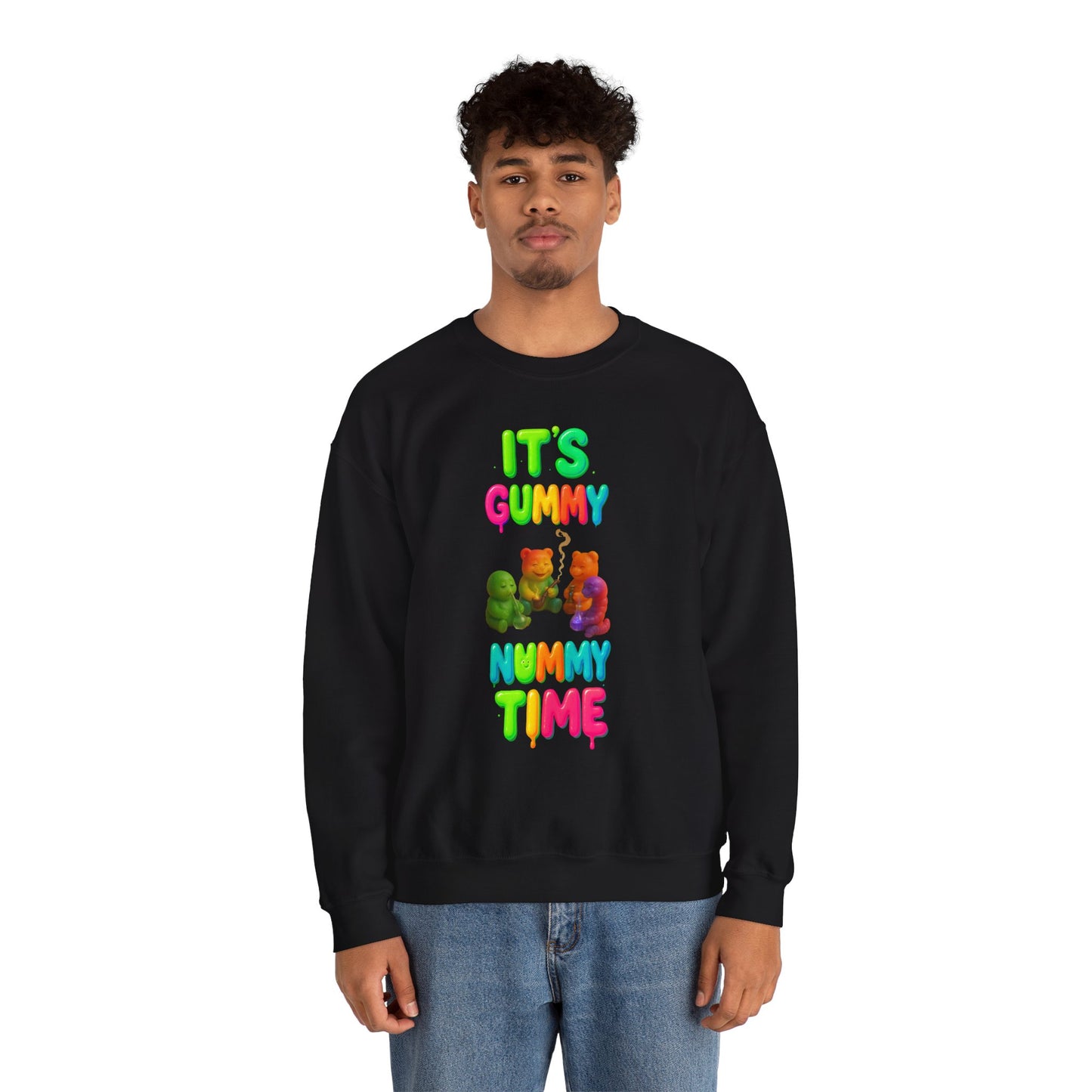 It’s Gummy Nummy Time Crewneck Sweatshirt