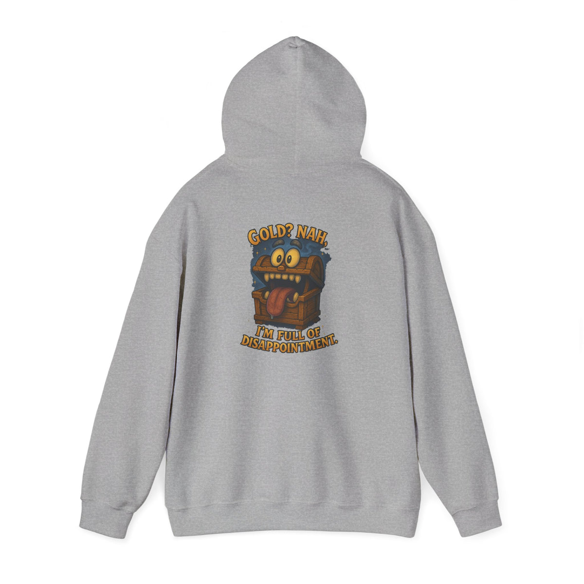 Hoodie — Vintage Cartoon Monster 'Good Night' Graphic Pullover