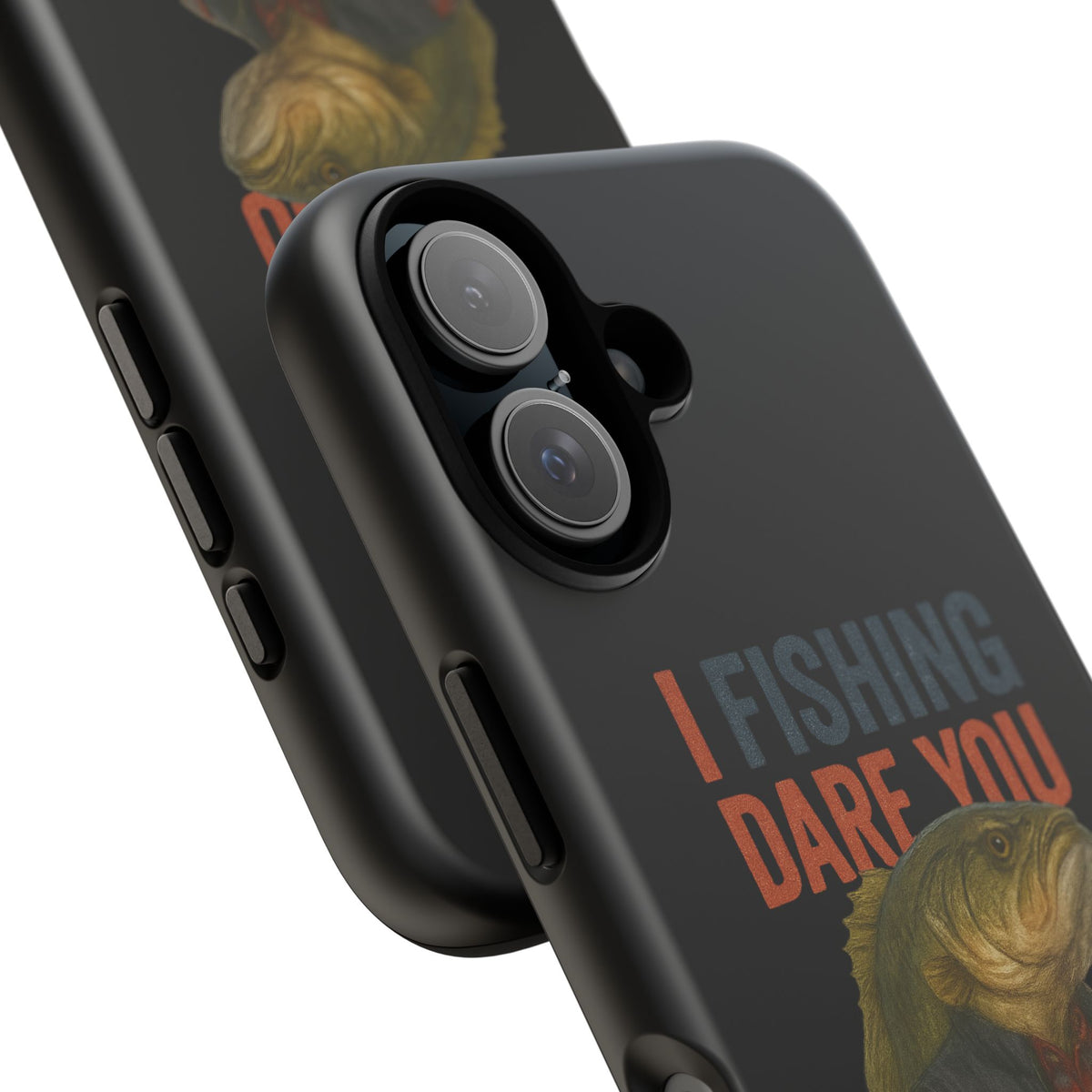 Fishing Dare You Phone Case — Funny Bass Angler Protective Cover