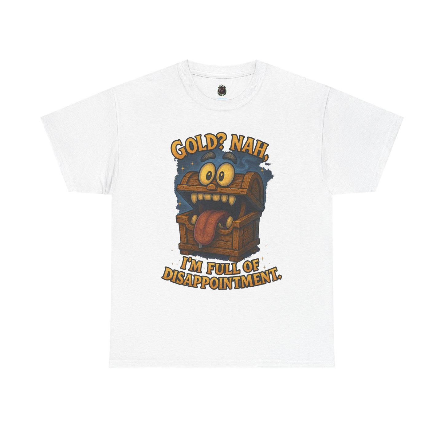 Disappointment Treasure Chest Tee | Funny Monster Illustration