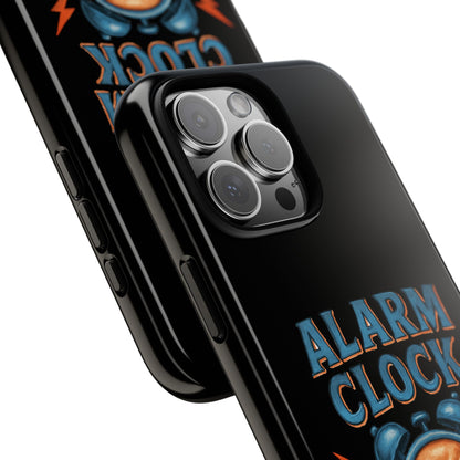 Phone Case — "Alarm Clock" Retro Screaming Clock Protective Cover