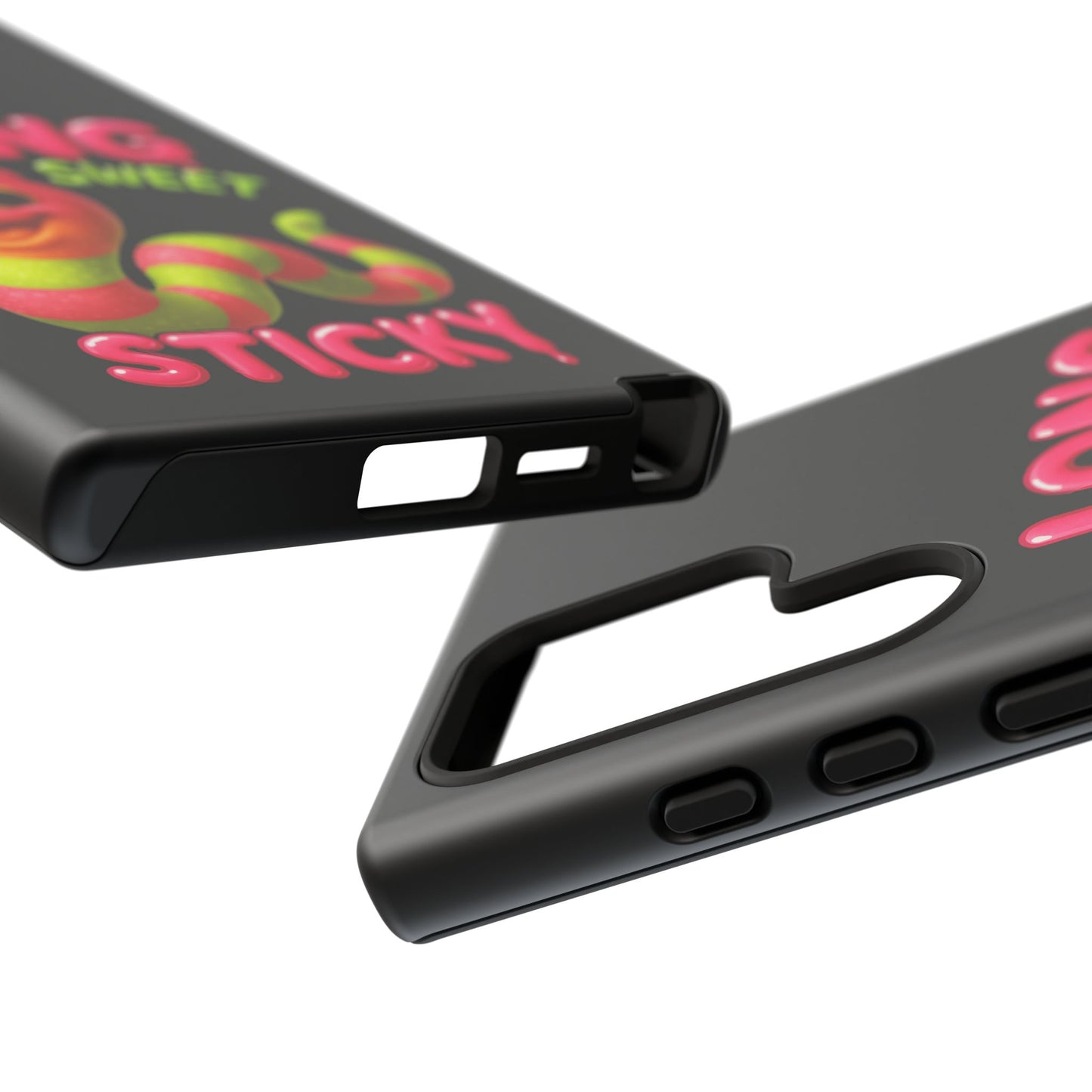 Phone Case — "Long Sweet Sticky" Cute Candy Snake Protective Case