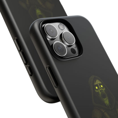 Phone Case — 'Toxic? Nah, Just Prophetically Unpleasant' Neon Grim Reaper Protective Cover