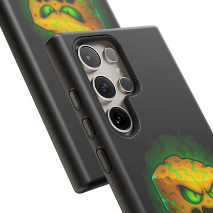 Phone Case — 'Smell That? It's Fear.' Spooky Cheese Monster Protective Case