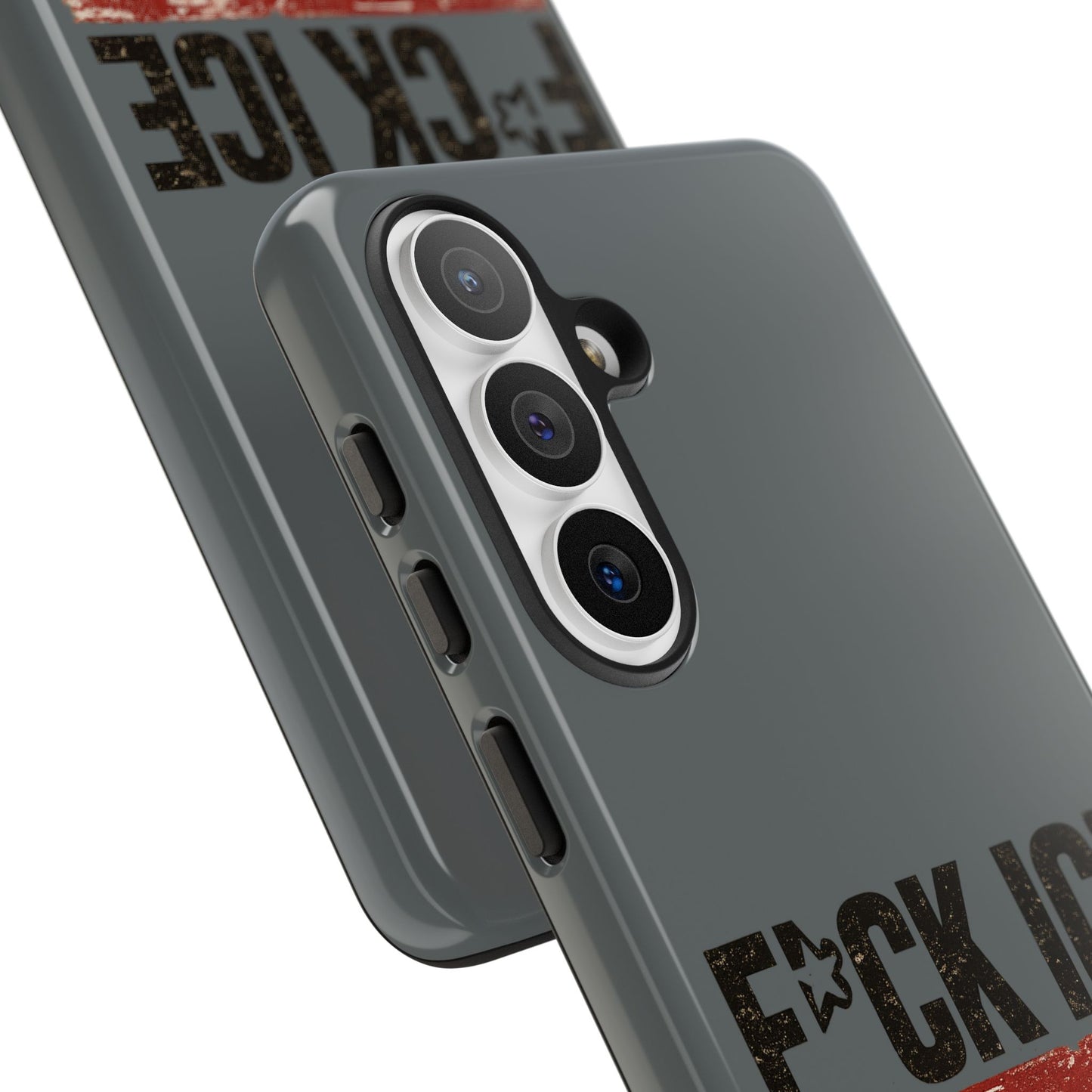 Phone Case - "F*CK ICE" Distressed Protest Design