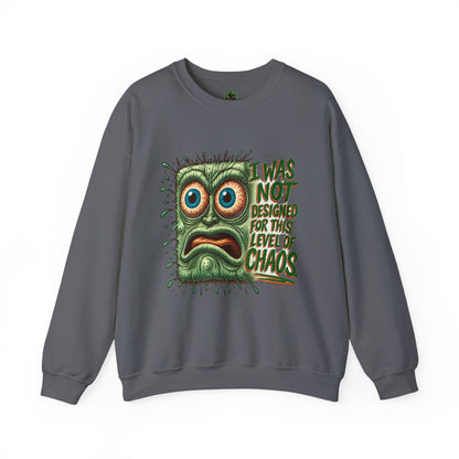 Chaos Pad – Overwhelmed Maxipad Crewneck