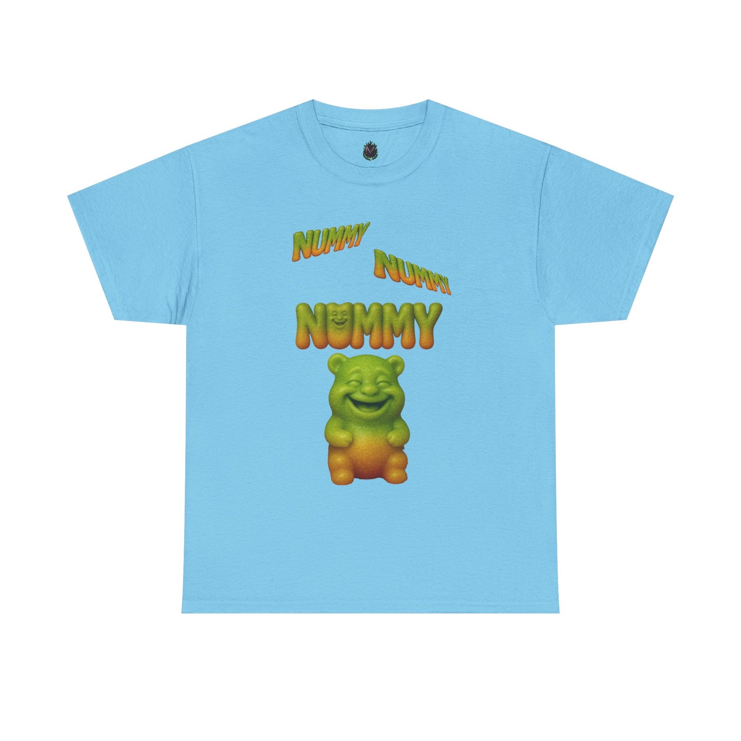 Nummy Gummy Tee — Cute Green Gummy Bear Graphic T-Shirt
