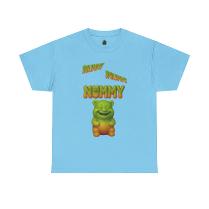 Nummy Gummy Tee — Cute Green Gummy Bear Graphic T-Shirt