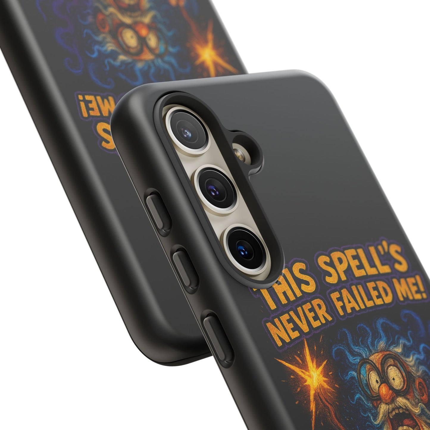 Wizard Phone Case — "This Spell's Never Failed Me!" Funny Magic Protective iPhone Cover