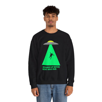 Beamed Up Rent-Dodger Crewneck Sweatshirt
