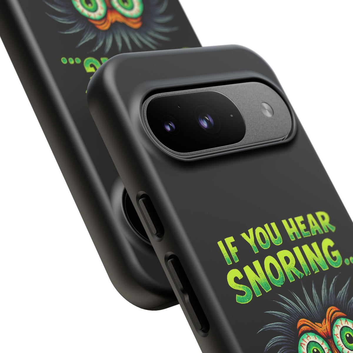 Funny 'If You Hear Snoring... That's Just My Last Brain Cell Dying' Phone Case