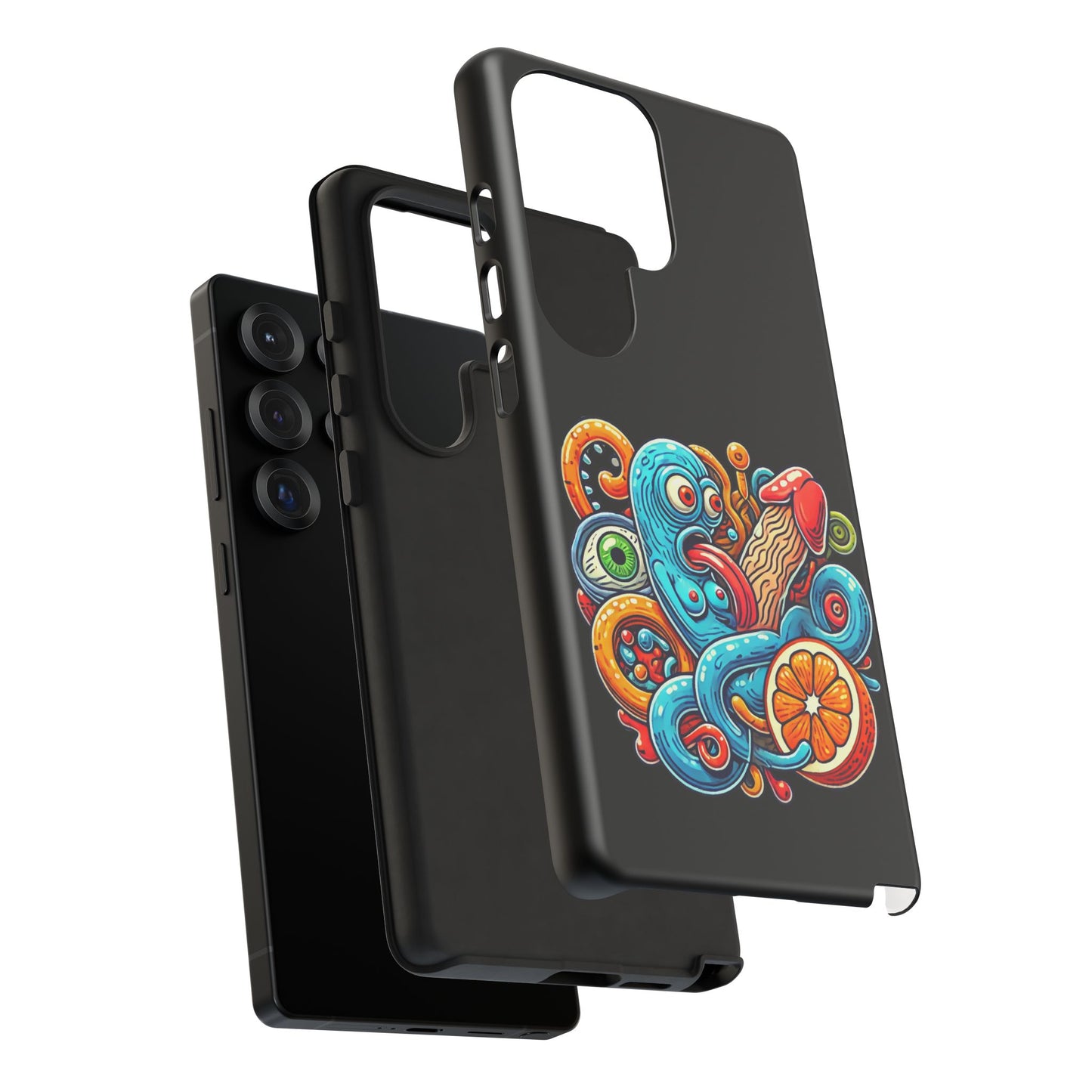 Octopus Surf Phone Case — Colorful Nautical Art Protective Phone Cover