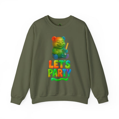 Let’s Party Gummy Bear Crewneck Sweatshirt