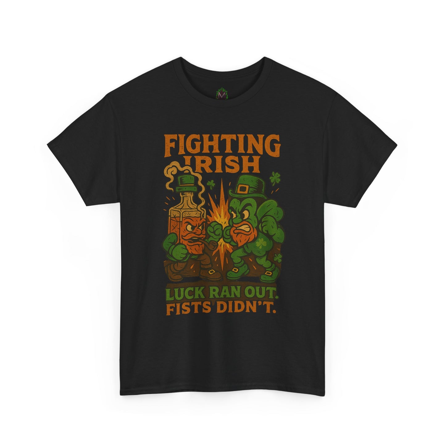 Fighting Irish leprechaun brawl T-Shirt | St. Patrick's Day boxing design